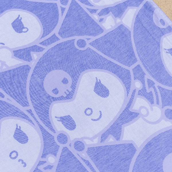 Kuromi Sand Cloud Organic Cotton Beach Towel, Jam