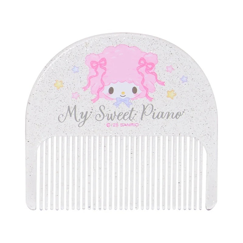 My Sweet Piano Dreamy Carousel Mirror and Comb Set, Three Piece