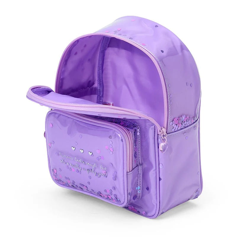 Kuromi Allover Sequin Kids Backpack