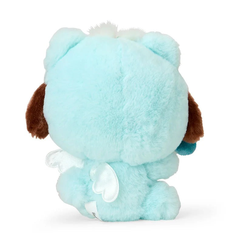 Pochacco Angel Teddy Bear Plush Mascot Keychain