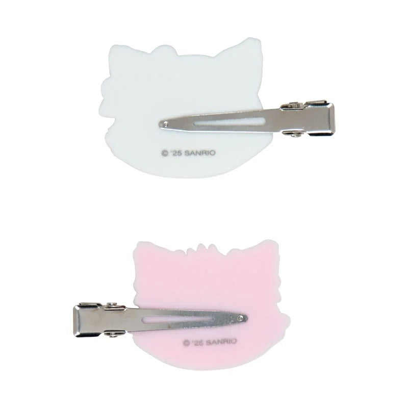 Charmmy Kitty Besties Flocked Mini Hair Clip Set of 2