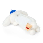 Cinnamoroll x Kuma-san Plush Pencil Case, Blue