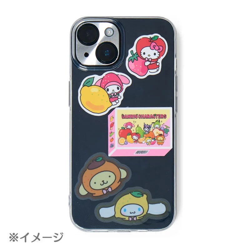 Sanrio Characters 35 Piece Sticker Set, Fruits Series