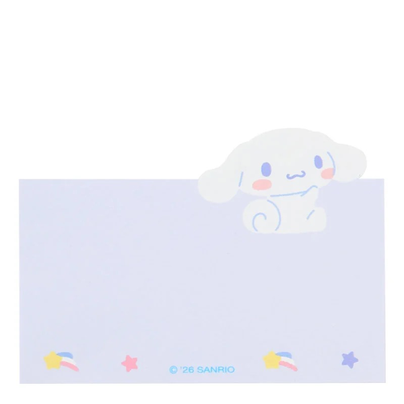 Cinnamoroll Three-Tier Mini Memo Pad, Expressions