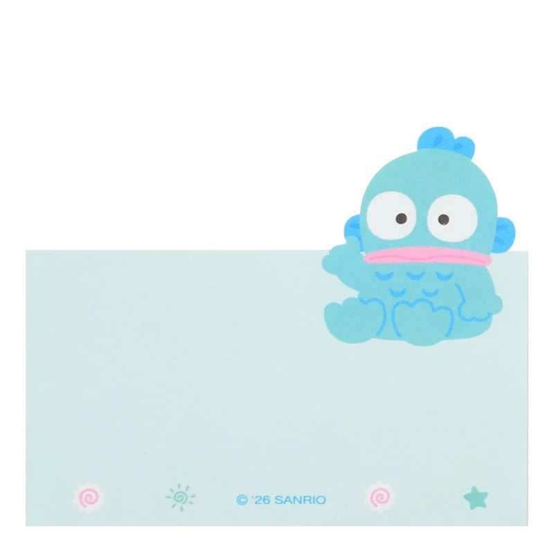 Hangyodon Three-Tier Mini Memo Pad, Expressions