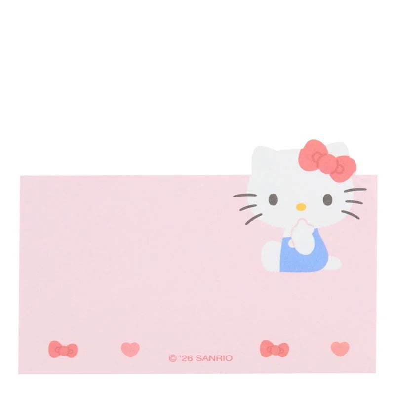 Hello Kitty Three-Tier Mini Memo Pad, Expressions
