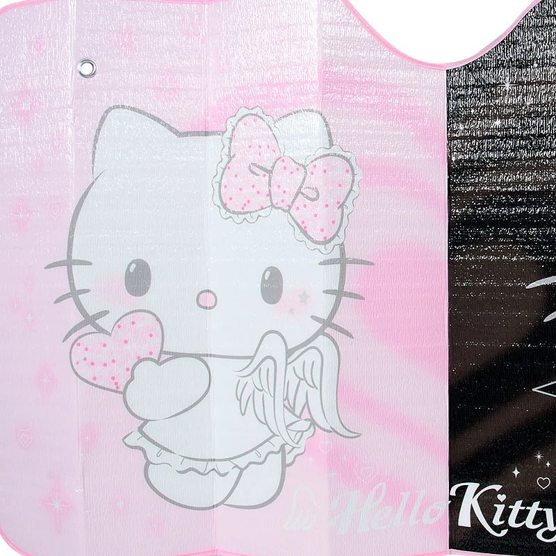 Hello Kitty Car Windshield Sun Shade, Naughty and Nice