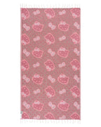 Hello Kitty Sand Cloud Organic Cotton Beach Towel, Dots