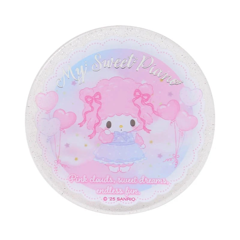 My Sweet Piano Dreamy Carousel Mirror and Comb Set, Three Piece