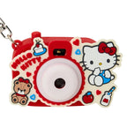 Hello Kitty Camera Light Projection Keychain Charm