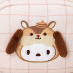 Pochacco Fluffy Squirrel Mini Zipper Pouch