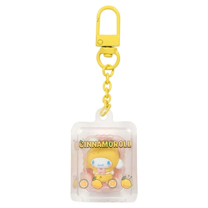 Sanrio Characters Mini Keychain Blind Box, Fruits Series