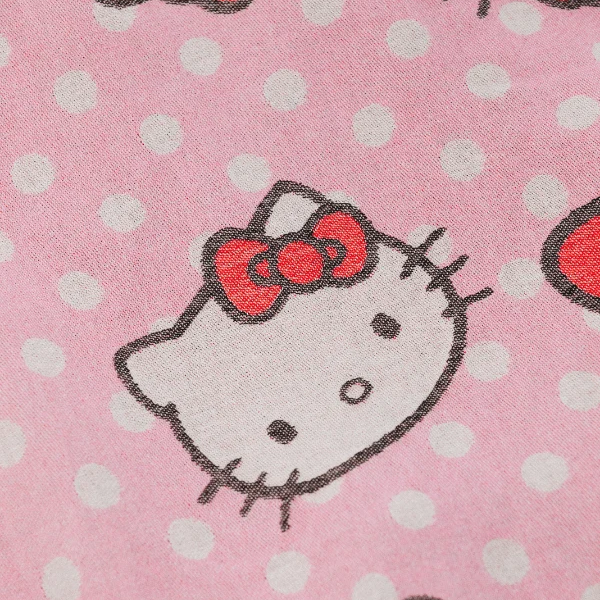 Hello Kitty Sand Cloud Organic Cotton Beach Towel, Dots
