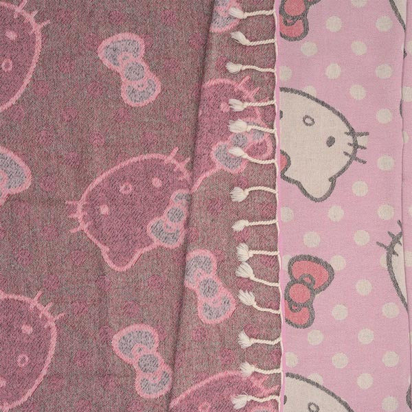Hello Kitty Sand Cloud Organic Cotton Beach Towel, Dots