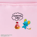 My Melody and Kuromi Netflix Mini Zipper Pouch With Heart Charm