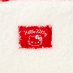 Hello Kitty Fuzzy Mini Zip Pouch with Carabiner