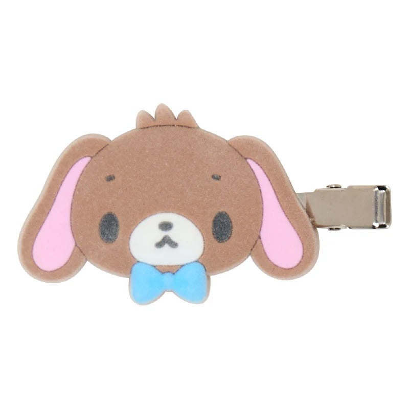 Sugarbunnies Besties Flocked Mini Hair Clip Set of 2