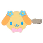 Usahana Besties Flocked Mini Hair Clip Set of 2