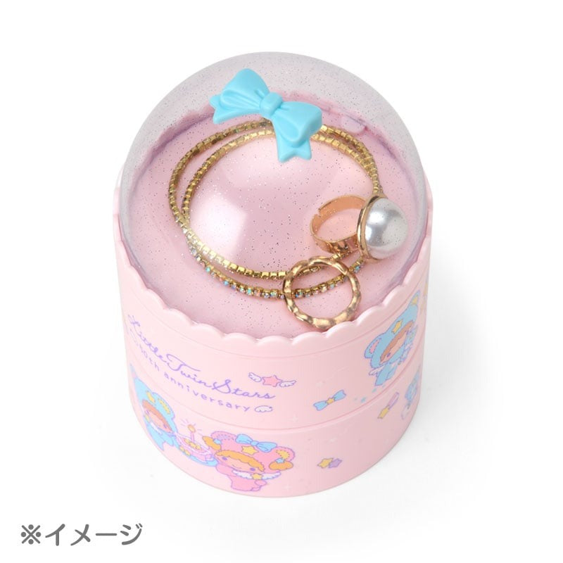 LittleTwinStars 3 Tier Accessory Case, Starry Sky Angel Series