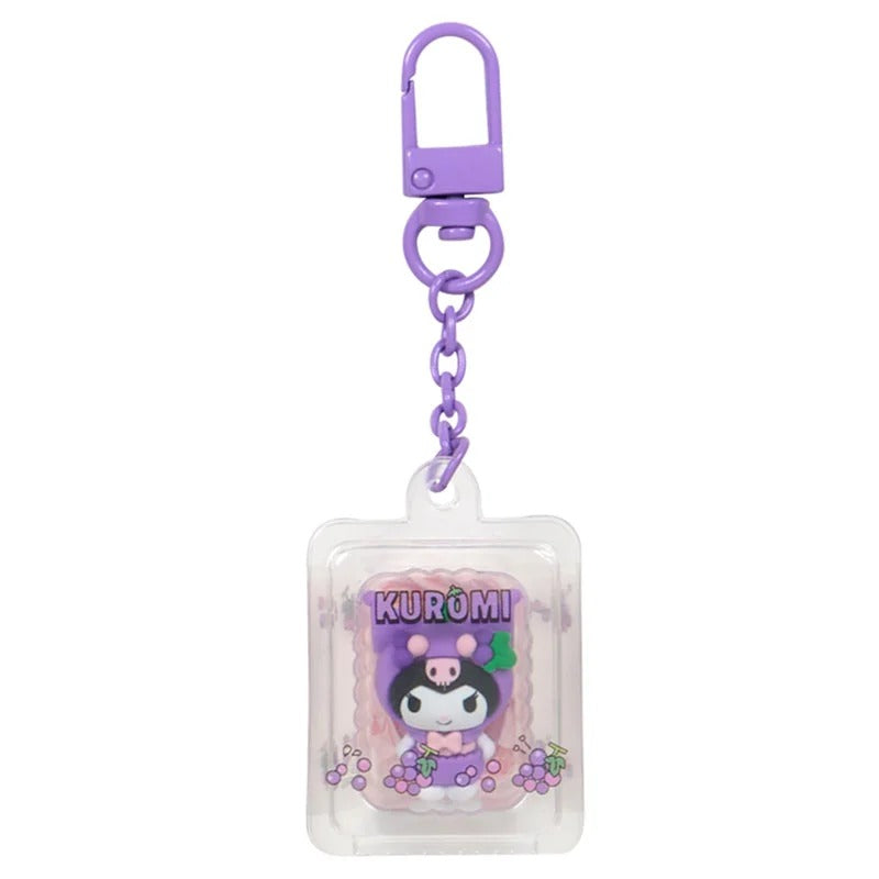 Sanrio Characters Mini Keychain Blind Box, Fruits Series