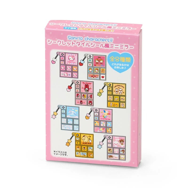 Sanrio Characters Mini Mirror Blind Box, Heisei Heart Series