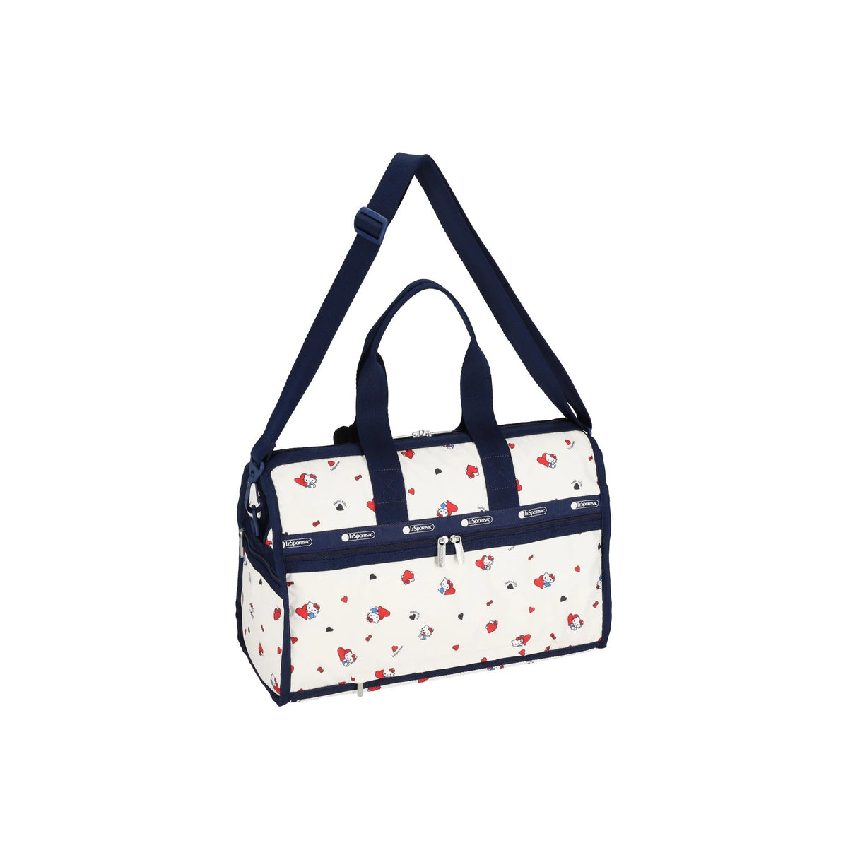 Hello Kitty LeSportsac Deluxe Medium Weekender Bag, Lots of Love