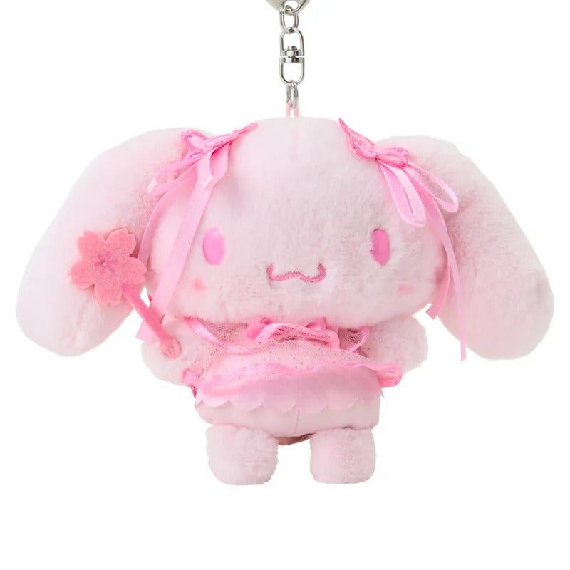 Cinnamoroll Cherry Blossom Fairies Plush Mascot Keychain