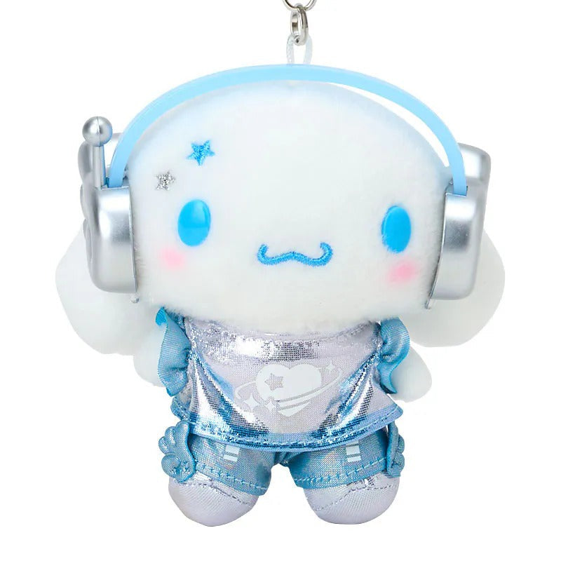 Cinnamoroll Plush Mascot Keychain, Tokimeki Planet Series