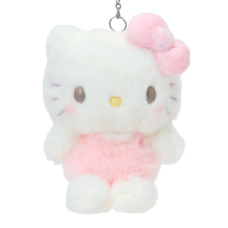 Hello Kitty Mini Plush Mascot Keychain, Cloud Nap Collection
