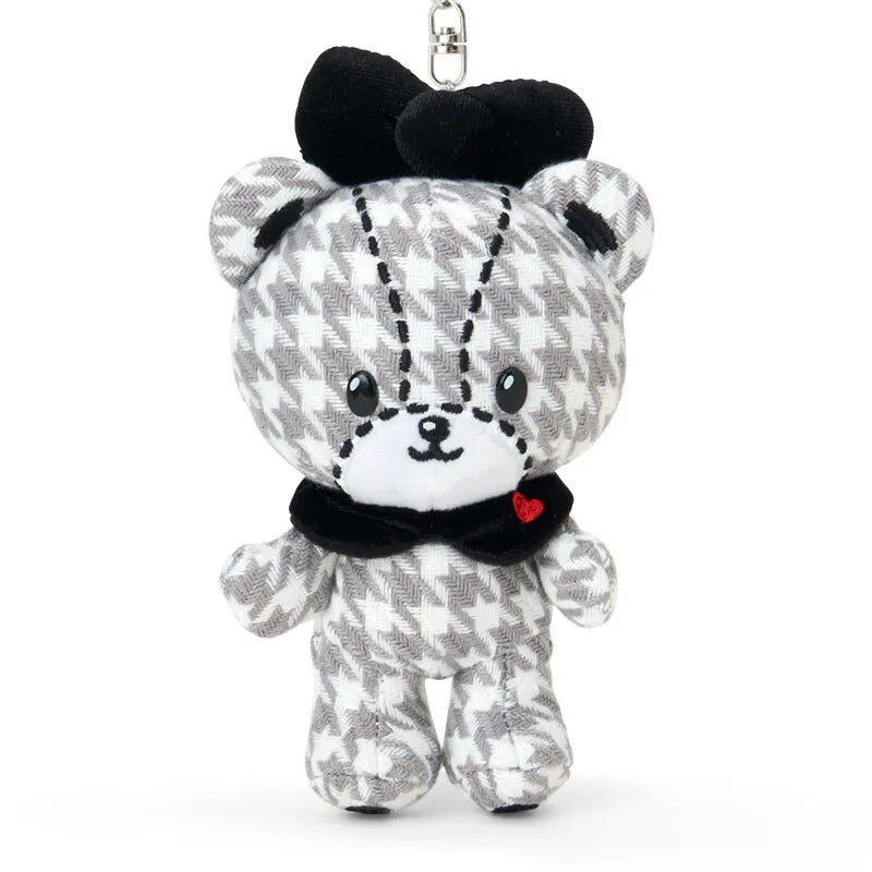 Tiny Chum Monochrome Birthday Plush Mascot Keychain
