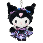 Kuromi Plush Mascot Keychain, Monarch Butterfly Series