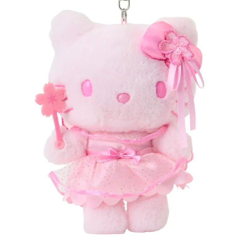 Hello Kitty Cherry Blossom Fairies Plush Mascot Keychain