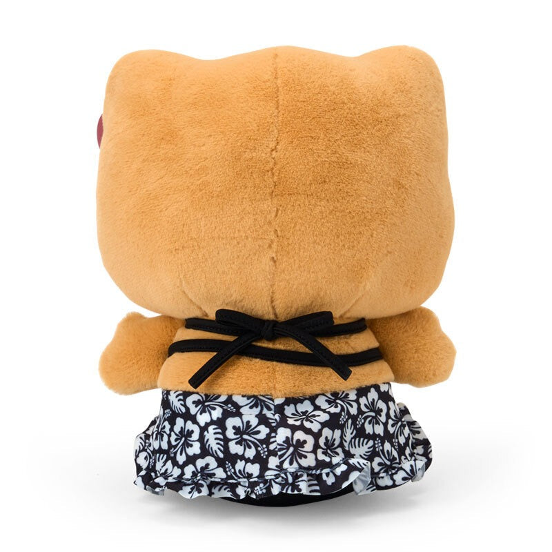Hello Kitty Black 8 Inch Plush, Suntan Series