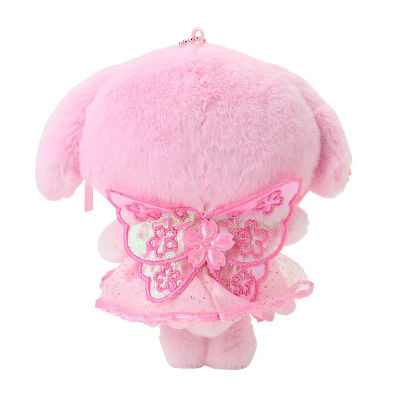 My Melody Cherry Blossom Fairies Plush Mascot Keychain