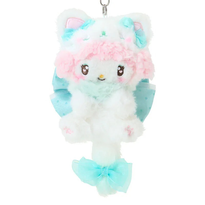 My Sweet Piano Milky Kitten Plush Mascot Keychain