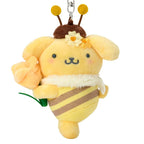 Pompompurin Sweet As Can Bee Plush Mascot Keychain