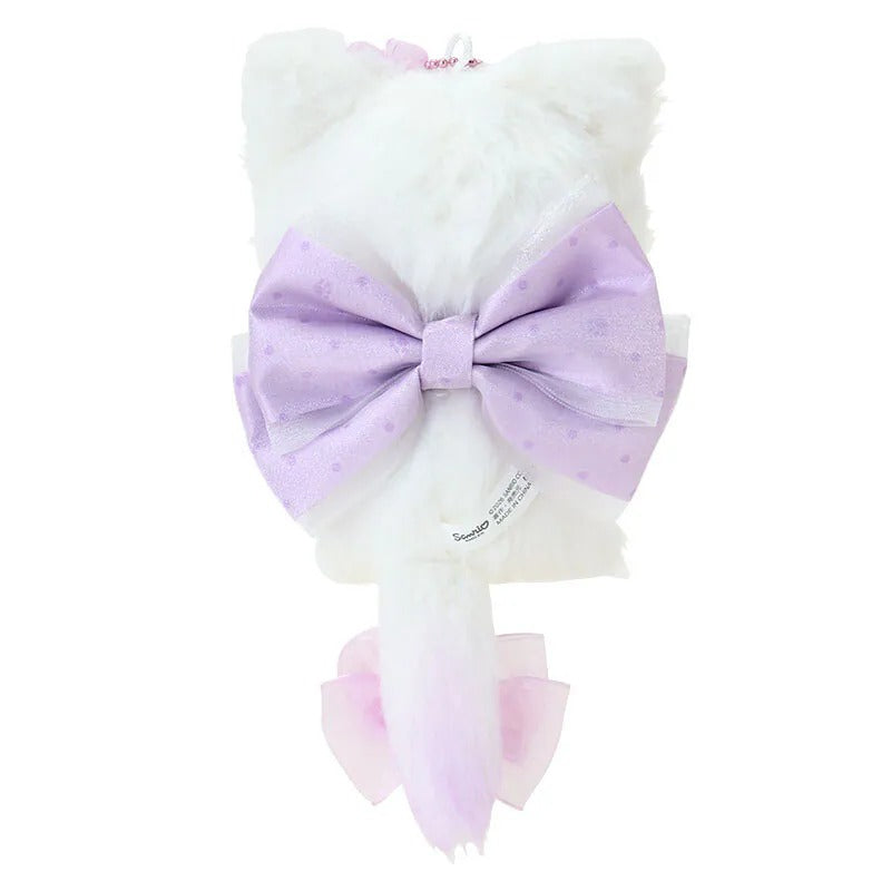 Kuromi Milky Kitten Plush Mascot Keychain