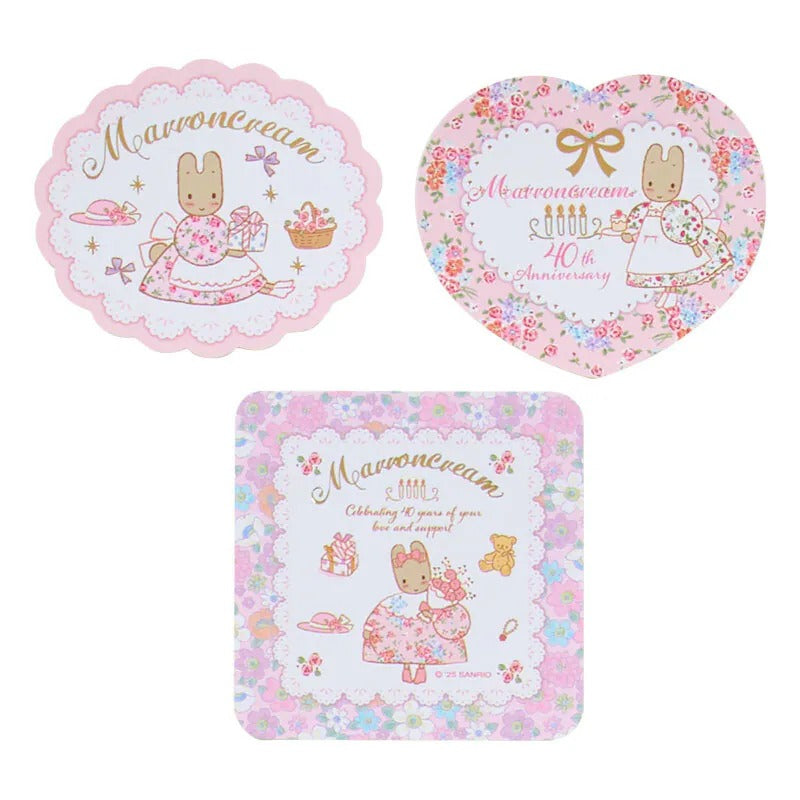 Marroncream Fashion Show 40th Anniversary Sticker Set of 16