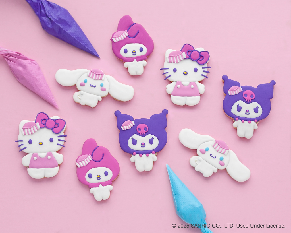 Hello Kitty and Friends Snack Shop Cookie Cutters, Set of 4