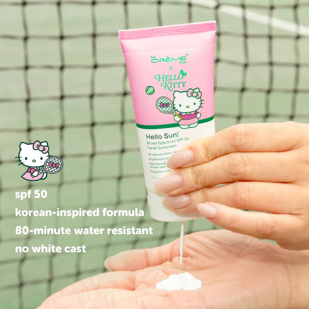 Hello Kitty Creme Shop Hello Sun SPF 50 Broad Spectrum Sunscreen