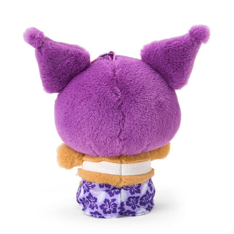Kuromi Suntan Plush Mascot Keychain