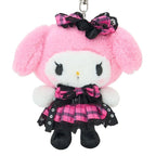 My Melody Plush Mascot Keychain, Rock and Check Series