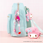 My Melody Beaded Charm Phone Wrist Strap