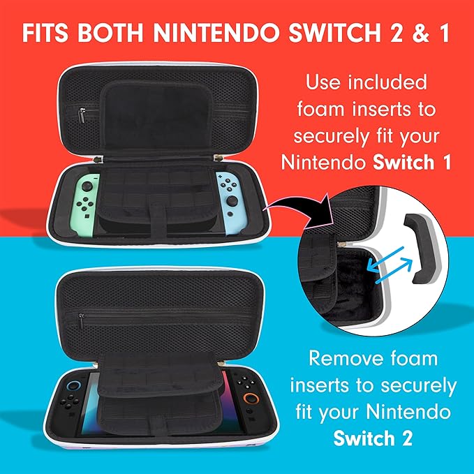 Hello Kitty Island Adventure x Sonix Nintendo Switch Travel Case, All-Over Print