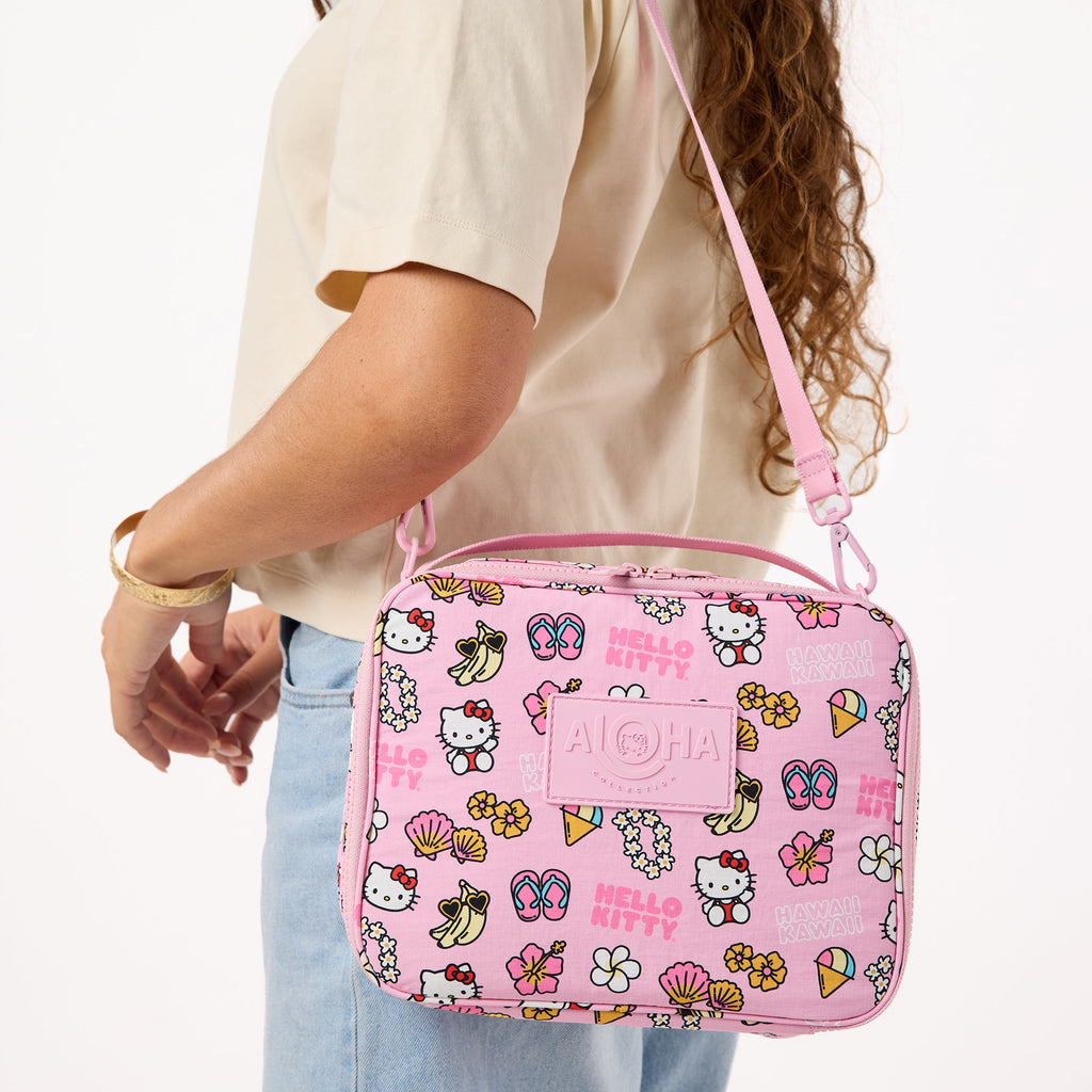 Hello Kitty Aloha Collection Keep It Light Lunch Bag, Hawaii Kawaii