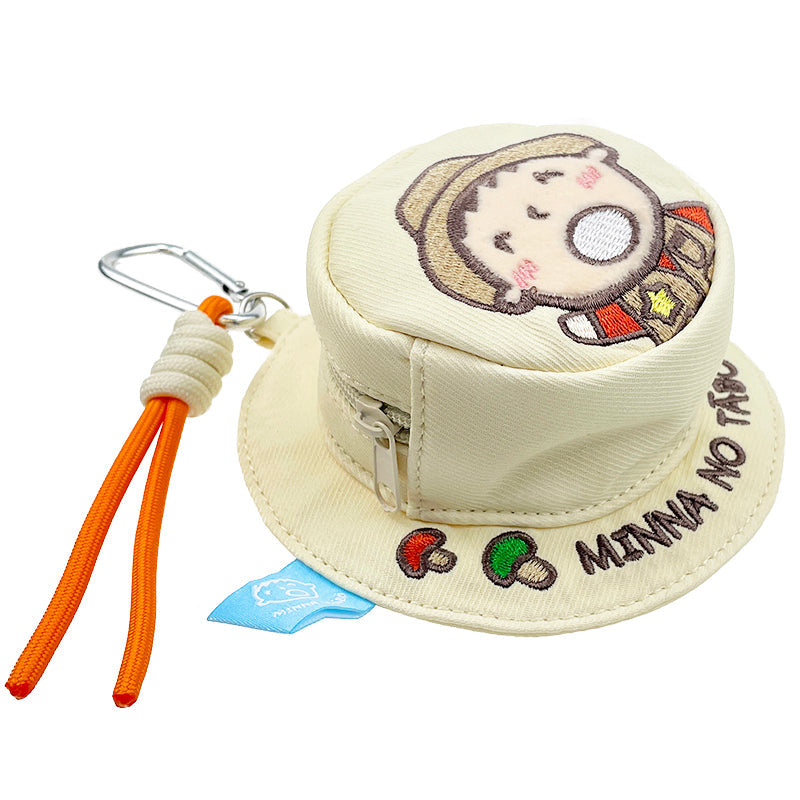 Minna No Tabo Mini Zipper Bucket Pouch, Adventure Series