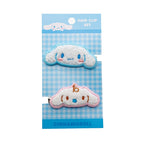Cinnamoroll and Milk 2-Piece Chenille Hair Clips