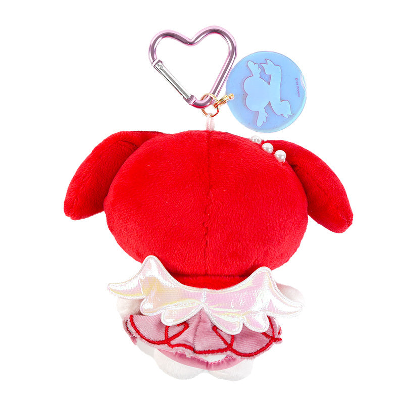 My Melody Bright Plush Mascot Keychain, Bright And Dark Angel