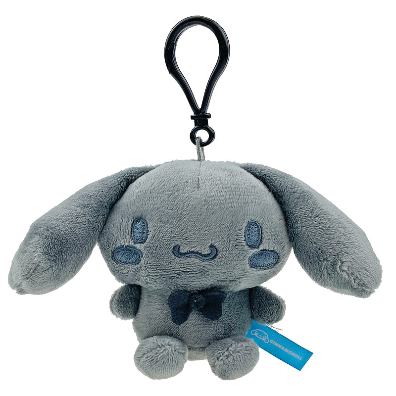 Cinnamoroll Plush Mascot Clip (Ash Monochrome Series)