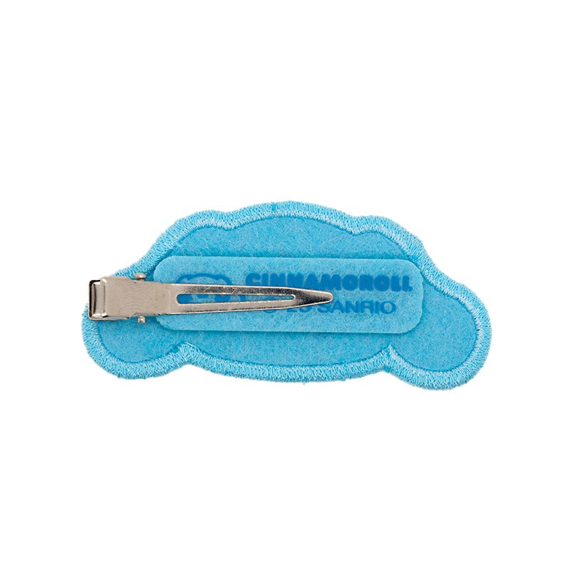 Cinnamoroll and Milk 2-Piece Chenille Hair Clips